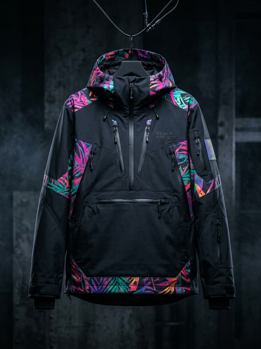CYBER-FLORA Waterproof Anorak