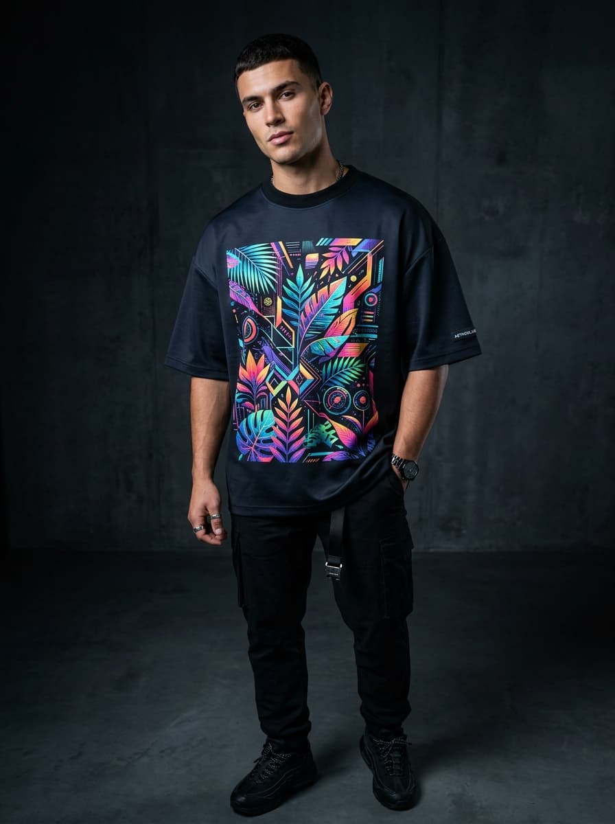 Wearable Art Tropical Streetwear